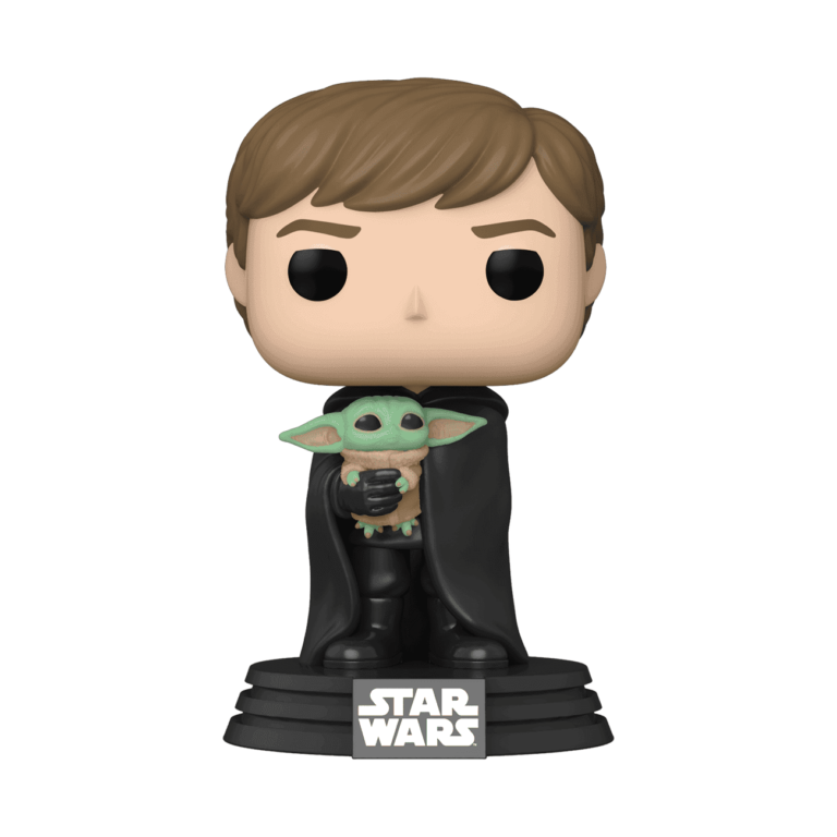 POP! Luke Skywalker mit Grogu bei Nook's kaufen - Abbildung 1