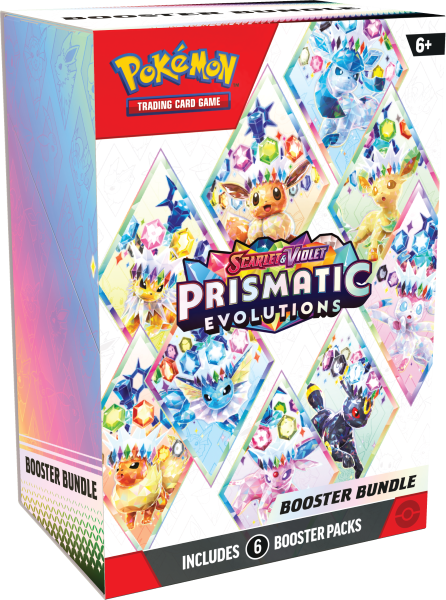 Prismatic Evolutions Booster Bundle bei Nook's kaufen - Abbildung