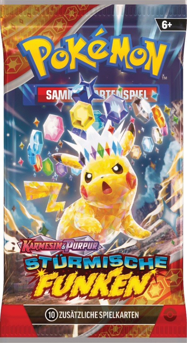 „Stürmische Funken“ (SV08) Booster bei Nook's kaufen - Abbildung