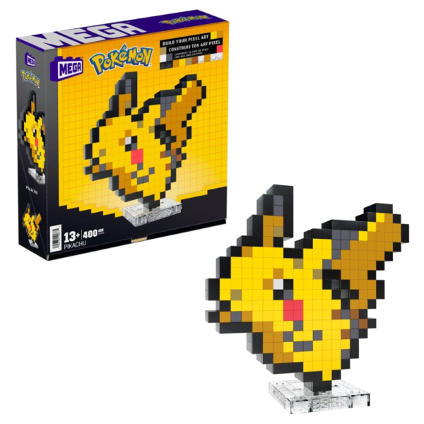 MEGA Bauset Pikachu Pixel Art (Kopie) bei Nook's kaufen - Abbildung 2