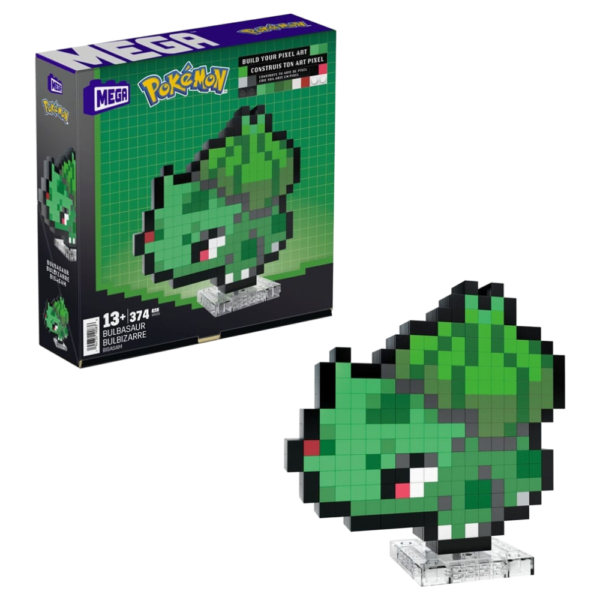 MEGA Bauset Bisasam Pixel Art (Kopie) bei Nook's kaufen - Abbildung 2