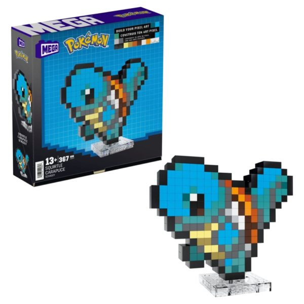 MEGA Bauset Schiggy Pixel Art bei Nook's kaufen - Abbildung 2