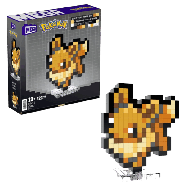 MEGA Bauset Evoli Pixel Art bei Nook's kaufen - Abbildung 2