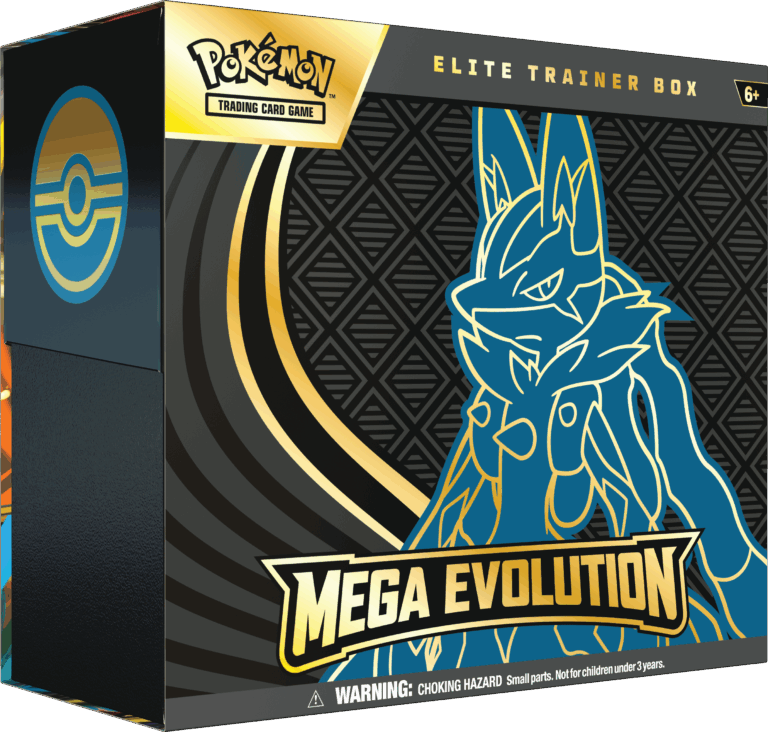„Mega Evolution“ Elite Trainer Box „Lucario“ bei Nook's kaufen - Abbildung