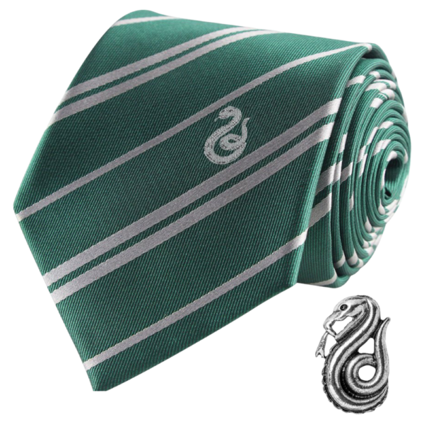 Slytherin Krawatte (Deluxe) bei Nook's kaufen - Abbildung 1