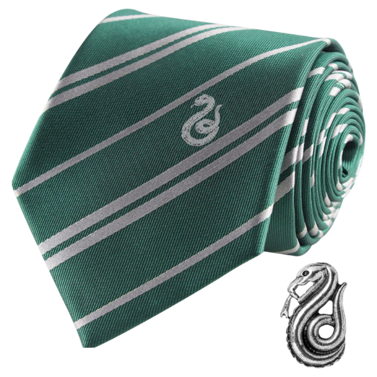 Slytherin Krawatte (Deluxe) bei Nook's kaufen - Abbildung 1