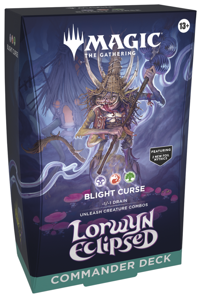 Lorwyn Eclipsed Commander Deck „Blight Curse“ (Kopie) bei Nook's kaufen - Abbildung