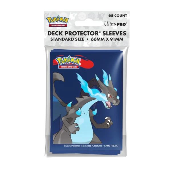 Ultra Pro Pokémon Deck Protector Sleeves (65) – Mega-Glurak X bei Nook's kaufen - Abbildung 1