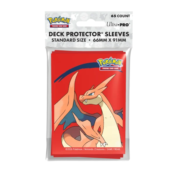 Ultra Pro Pokémon Deck Protector Sleeves (65) – Mega-Glurak Y bei Nook's kaufen - Abbildung 1