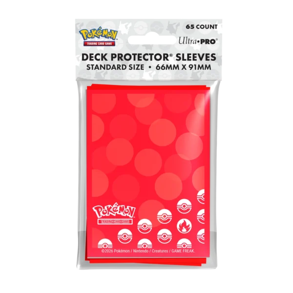 Ultra Pro Pokémon Deck Protector Sleeves (65) – Feuer-Energie bei Nook's kaufen - Abbildung 1