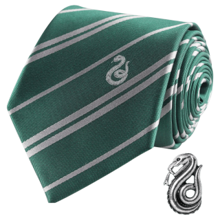Slytherin Krawatte (Deluxe) bei Nook's kaufen - Abbildung 1