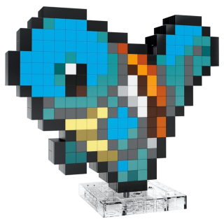 MEGA Bauset Schiggy Pixel Art bei Nook's kaufen - Abbildung 1