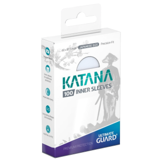 Katana Inner Sleeves Japanische Grösse Transparent (100) bei Nook's kaufen - Abbildung